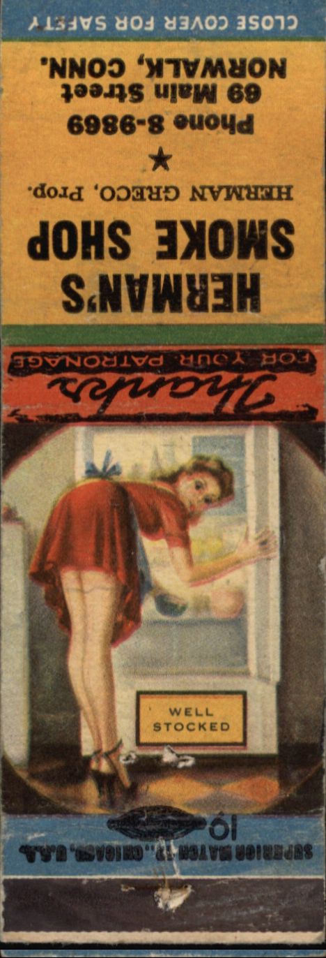 Herman's Smoke Shop Pinup