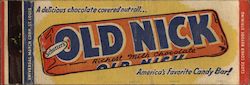 Old Nick, America’s Favorite Candy Bar Advertising Matchbook Cover Matchbook Cover Matchbook Cover