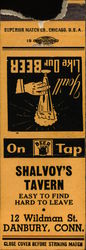 Shalvoy's Tavern Matchbook Cover