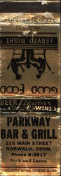 Parkway Bar & Grill Matchbook Cover