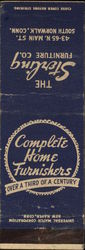 The Sterling Furniture Co. Matchbook Cover