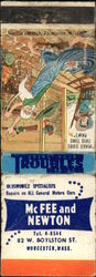McFee and Newton Matchbook Cover