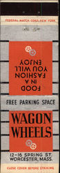 Wagon Wheels Matchbook Cover