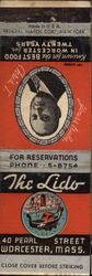 The Lido Worcester, MA Restaurants Matchbook Cover Matchbook Cover Matchbook Cover