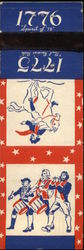 Diamond Match Co, 1775 Paul Revere’s Ride, 1776 Spirit of 76 New York, NY Advertising Matchbook Cover Matchbook Cover Matchbook Cover