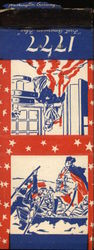 1777 The First American Flag Matchbook Cover