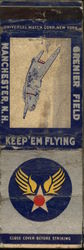 Grenier Field Manchester, NH Matchbook Cover Matchbook Cover Matchbook Cover