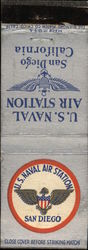 U.S. Naval Air Station Matchbook Cover