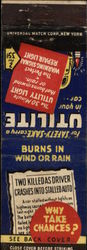 Utilite - The Merdis Corporation New York, NY Advertising Matchbook Cover Matchbook Cover Matchbook Cover