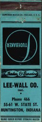 Lee-Wall Co. Matchbook Cover