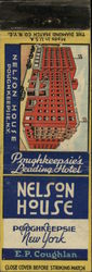 Nelson House Poughkeepsie, NY Hotels & Motels Matchbook Cover Matchbook Cover Matchbook Cover