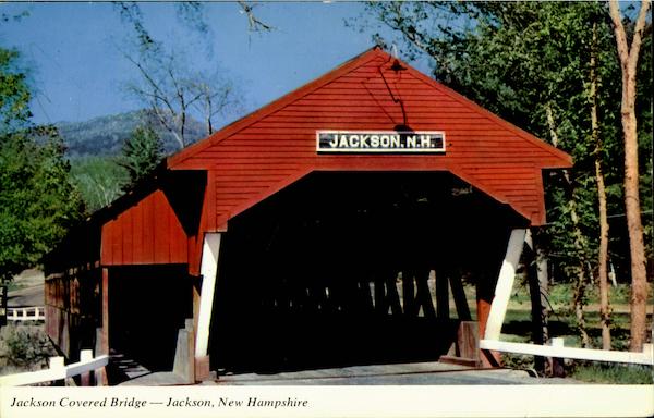 Jackson Covered Bridge White Mountains New Hampshire