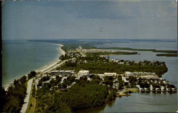 Looking North On Longboat Key Florida