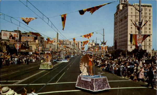 Miss Universe Parade Long Beach California