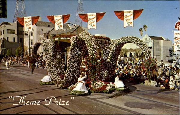 Theme Prize The joy of music 1972 Pasadena California