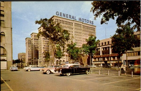 The General Motors Building Detroit Michigan