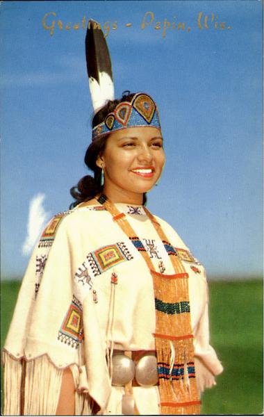 Indian Maid Pepin WI Native Americana