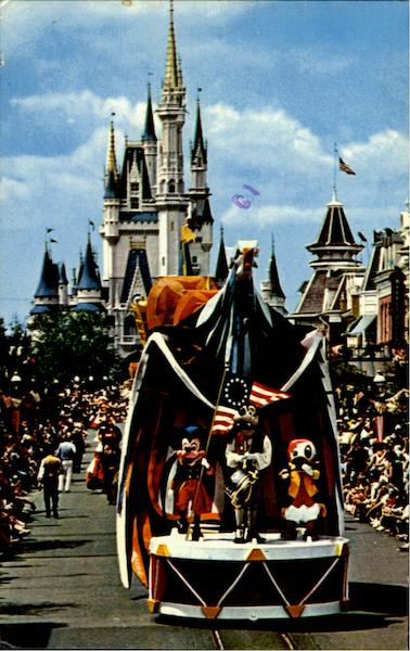 Mickey Mouse Leads America On Parade Disney