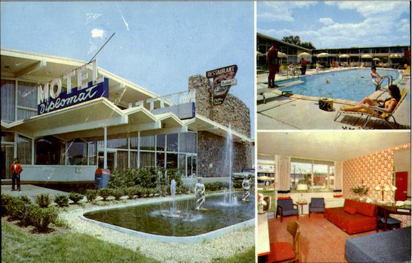 Diplomat Motor Hotel, New York Avenue And Bladensburg Rd., N.E. Washington District of Columbia