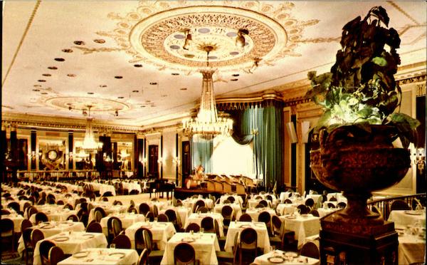 The Empire Room Of The Palimer House In Chicago Illinois