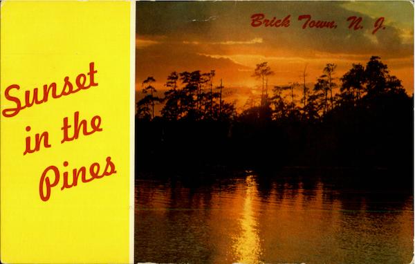 Sunset In The Pines Brick Town New Jersey