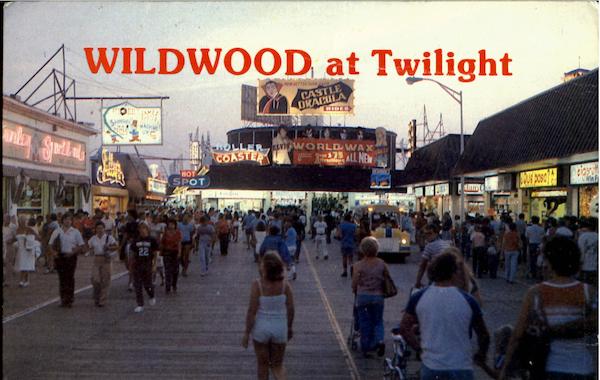 Wildwood At Twilight New Jersey