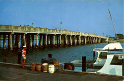Bridge At Bass River Postcard