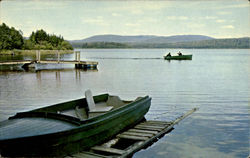 Second Connecticut Lake Pittsburg, NH Postcard Postcard