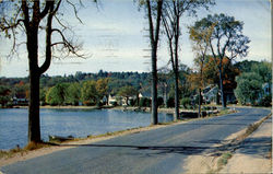 Water Landscape, Lake Winnipesaukee Postcard