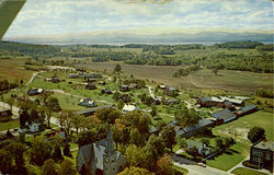 Aerial View Of The Shelburne Museum Postcard