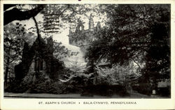 St. Asaph'S Church Postcard