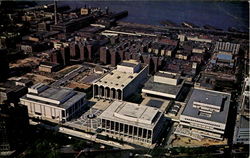 Aerial View Of Lincoln Center For The Performing Arts Postcard