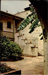 Bosque Courtyard, 617 Chartres St Postcard