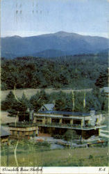 Skimobile Base Station At Mt. Cranmore Postcard