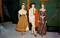 Costumes Made of Fruit Postcard