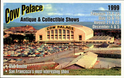 Cow Palace Antique & Collectible Show Postcard