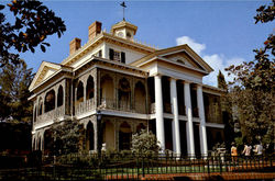 Haunted Mansion Anaheim, CA Postcard Postcard