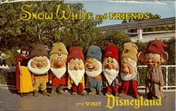 Snow White And The Seven Dwarfs Disney Postcard Postcard