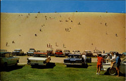 Dune Climbing Is A Real Thrill Postcard