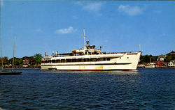 44-Excursion Boat Siasconset Postcard