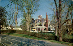 Colonial House, Route 6a Postcard
