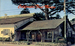 First Theatre In California Postcard