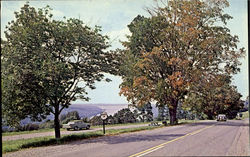 A Picturesque View South End Of Skaneateles Lake From East Lake Road New York Postcard Postcard