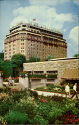 A View Of Rainbow Gardens And Hotel Sheraton Brock Niagara Falls, ON CANADA Ontario Postcard Postcard