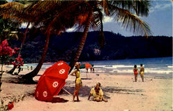 Beach at Trinidad Caribbean Islands Postcard Postcard