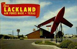 Lackland Air Force Base San Antonio, TX Postcard Postcard