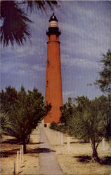 Lighthouse Daytona Beach, FL Postcard Postcard