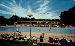 Banner Lodge Moodus, CT Postcard Postcard