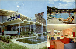 Diplomat Motor Hotel, New York Avenue And Bladensburg Rd., N.E. Postcard