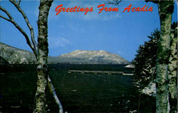 Acadia Mountain Postcard